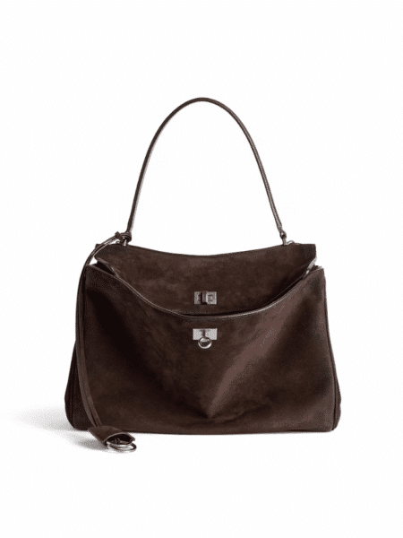 [발렌시아가] 로데오 핸드백 미디엄 라이트 에스프레소 7897722