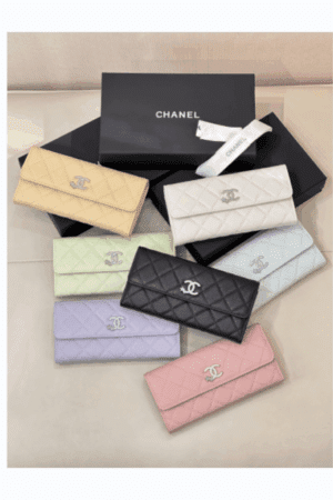 [샤넬] 캐비어 장지갑 AP3724 (7 Colors)