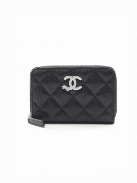 [샤넬] 지퍼 동전 카드지갑 AP3728
