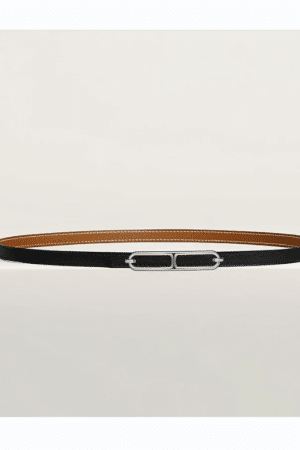 [에르메스] 롤리스 벨트 버클 리버서블 가죽 스트랩 13mm H070166CK05