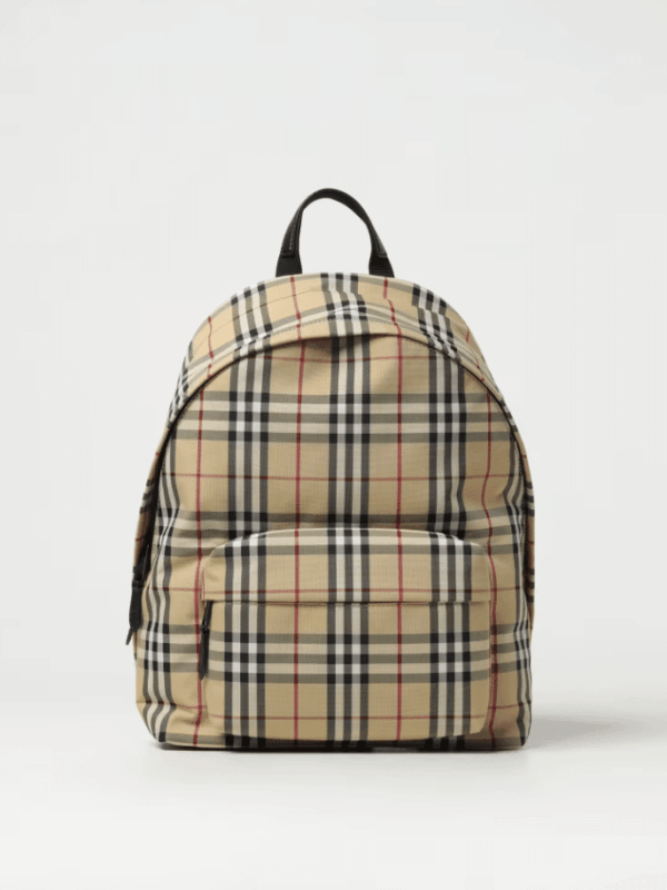 [버버리] 빈티지 체크 백팩 8084113