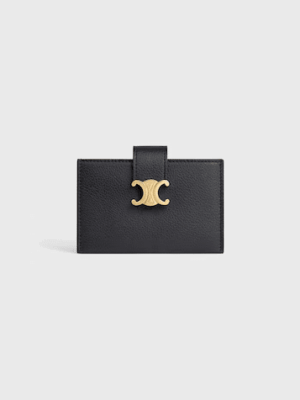 [셀린느] 니노 아코디언 카드 지갑 - 서플 그레인 카프스킨 10N843GHH