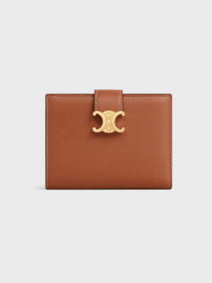 [셀린느] 미디엄 니노 스트랩 지갑 - 서플 그레인 카프스킨 10M913GHH