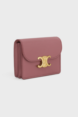 [셀린느] 비즈니스 카드 홀더 트리옹프 샤이니 카프스킨 빈티지 10N063F0Z