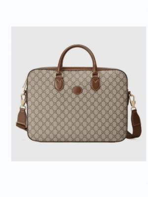 [구찌] 인터로킹 GG 브리프케이스 674140