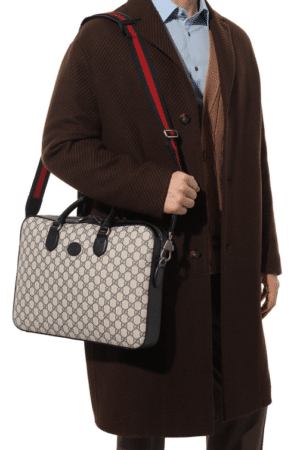 [구찌] 인터로킹 GG 브리프케이스 674141