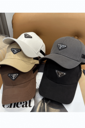 [프라다] 로고 베이스볼 캡 (5 Colors)