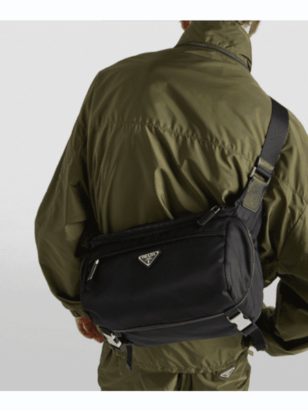 [프라다] 바이커백 미디엄 리나일론 2VH994