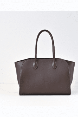 [더 로우] 말로(Marlo) 12 가죽 백 브라운 W1802L72