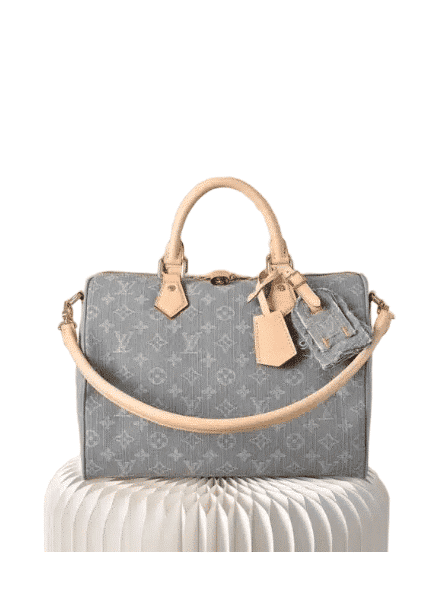 [루이비통] 스피디 소프트 30 모노그램 데님 M13344