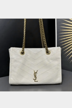 [생로랑]빈티지 가죽 소재 니키 쇼핑 백 스몰 871151 (3 COLOR)