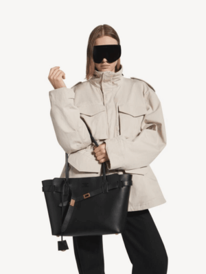 [발렌시아가] 여성 벨 에어 토트백 미디엄 블랙 8456122