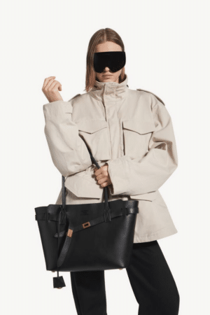 [발렌시아가] 여성 벨 에어 토트백 미디엄 블랙 8456122