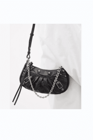 [발렌시아가] 르 카골 미니 체인백 블랙 6958141VG9Y1000