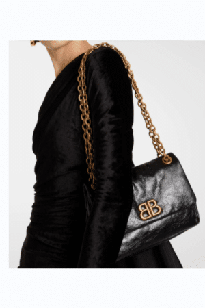 [발렌시아가] 모나코 미니 백 블랙 7929772AAR81000