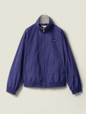 [미우미우] 테크니컬 포플린 블루종 재킷