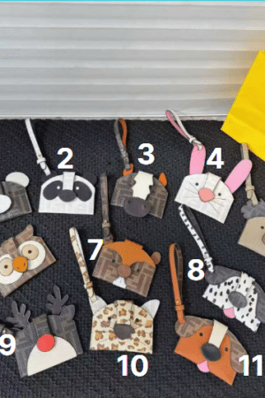 [펜디] 애니멀 시리즈 카드 홀더 (카드지갑)