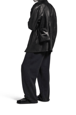 [발렌시아가] 남성 쇼퍼 폰 홀더 블랙 8529302