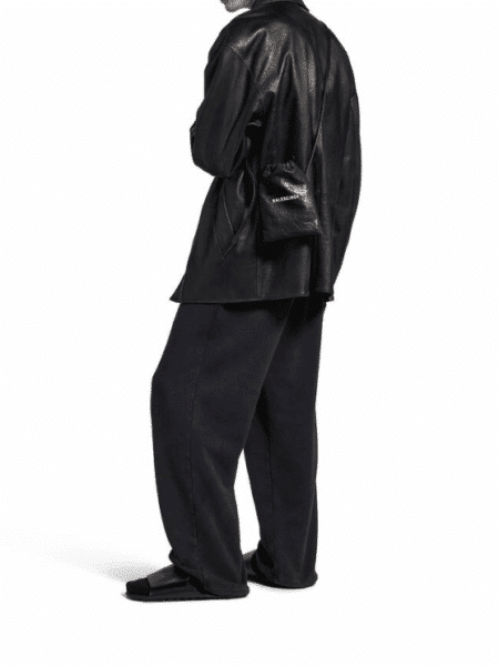 [발렌시아가] 남성 쇼퍼 폰 홀더 블랙 8529302