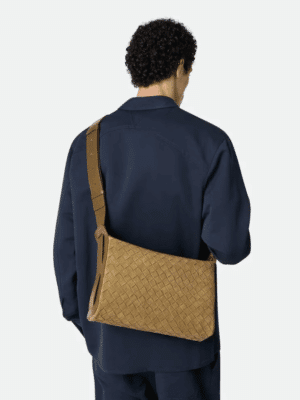 [보테가베네타] 인트레치아토 트라이베카 탑 핸들 백 836016