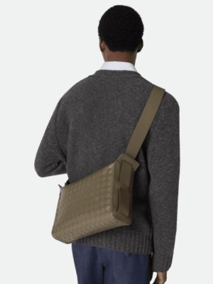 [보테가베네타] 인트레치아토 트라이베카 탑 핸들 백 836016