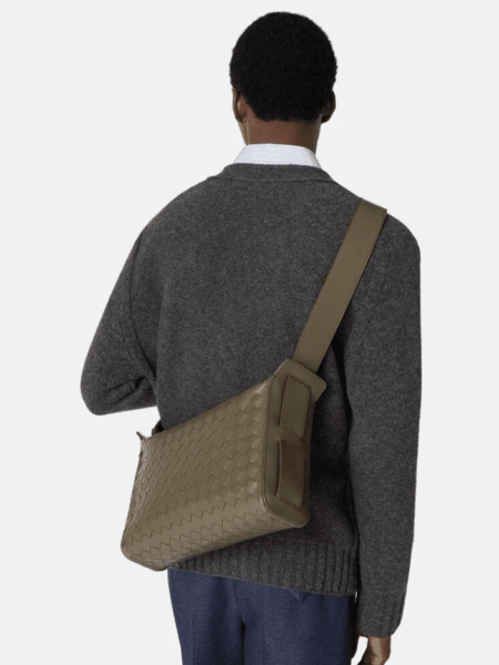 [보테가베네타] 인트레치아토 트라이베카 탑 핸들 백 836016