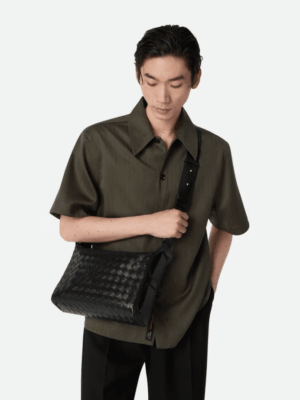 [보테가베네타] 인트레치아토 트라이베카 탑 핸들 백 836016