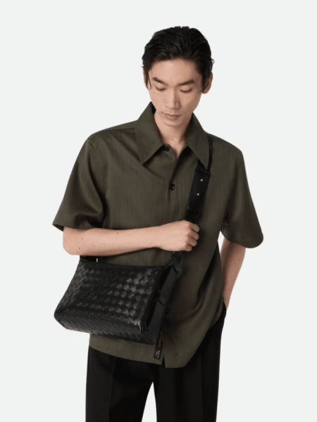 [보테가베네타] 인트레치아토 트라이베카 탑 핸들 백 836016