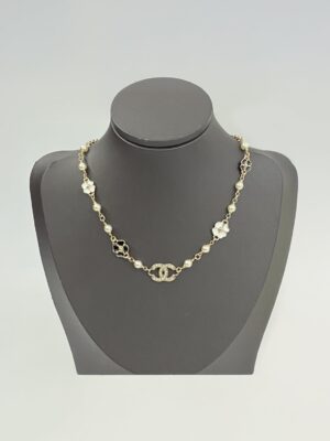 [샤넬] CC 로고 목걸이