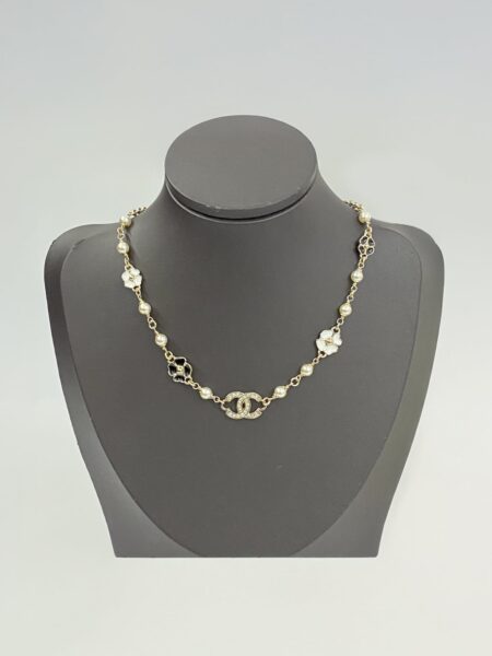 [샤넬] CC 로고 목걸이