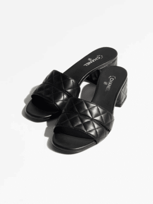 [샤넬] 레더 뮬 G46480