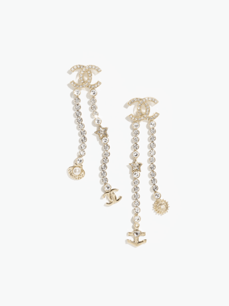 [샤넬] 펜던트 귀걸이 ABE900