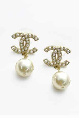 [샤넬] 펜던트 이어링