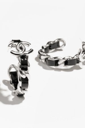 [샤넬] 후프 이어링 ABF160 (2 COLORS)