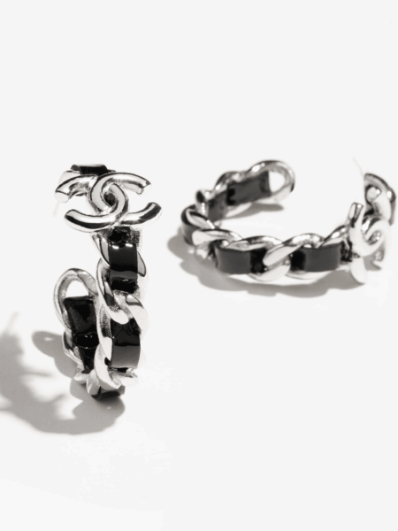 [샤넬] 후프 이어링 ABF160 (2 COLORS)