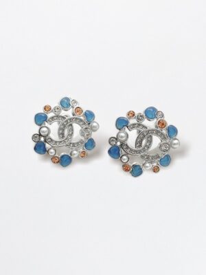 [샤넬] 스터드 이어링 ABF525