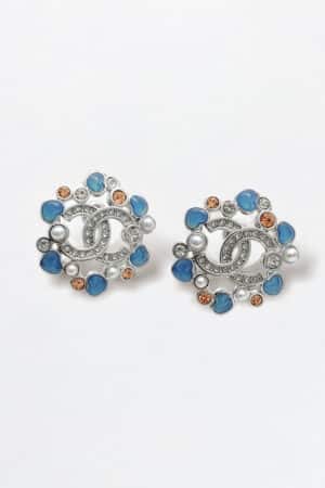 [샤넬] 스터드 이어링 ABF525