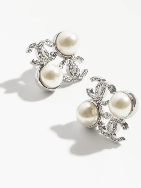 [샤넬] 스터드 이어링 ABF730