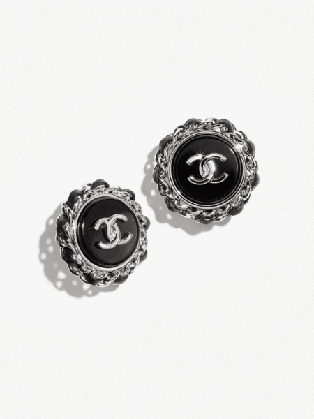 [샤넬] 스터드 이어링 ABF153