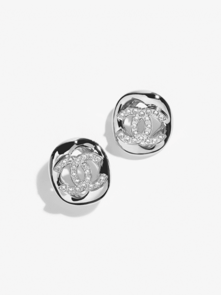 [샤넬] 스터드 이어링 ABF586 (2 COLORS)