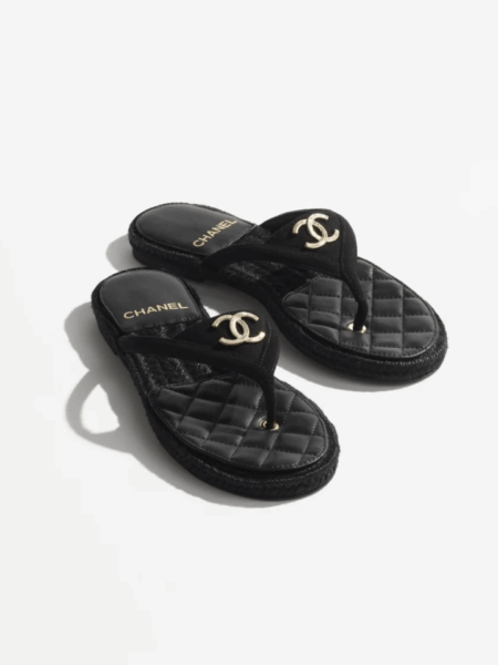 [샤넬] 25SS 코코비치 CC로고 뮬 슬리퍼 G46336 (2 COLOR)