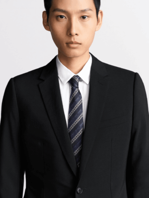 [디올] 스트라이프 까나쥬 타이 51C1047B1001