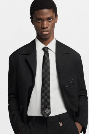 [루이비통]  다미에 이브닝 넥타이 M93397