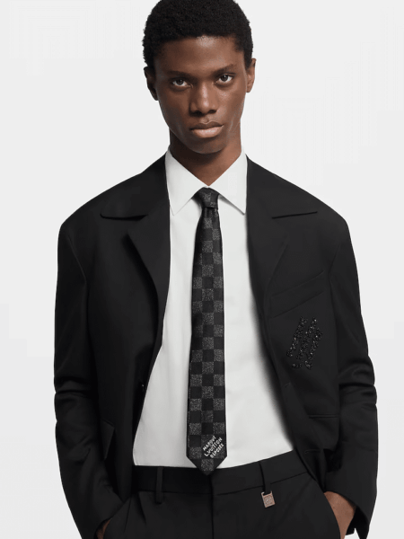 [루이비통]  다미에 이브닝 넥타이 M93397