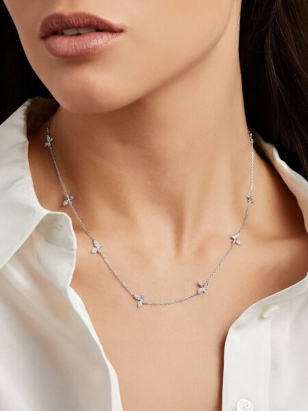 [그라프] 파베 버터플라이 다이아몬드 쁘띠 목걸이 RGN828