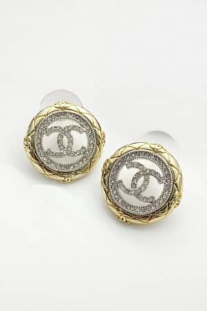 [샤넬] 스터드 귀고리 ABF097