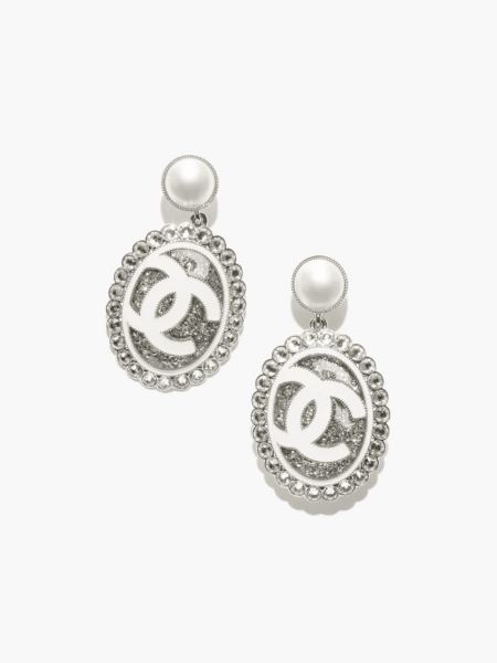 [샤넬] 펜던트 귀고리 ABE874