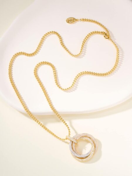 [까르띠에] 트리니티 네크리스 N7424444