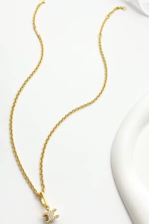 [셀린느] 트리옹프 솔리테어 스파클 목걸이 461NS6BCZ