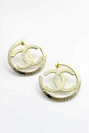 [샤넬] CC 후프 귀걸이 ABB957 (2 COLORS)